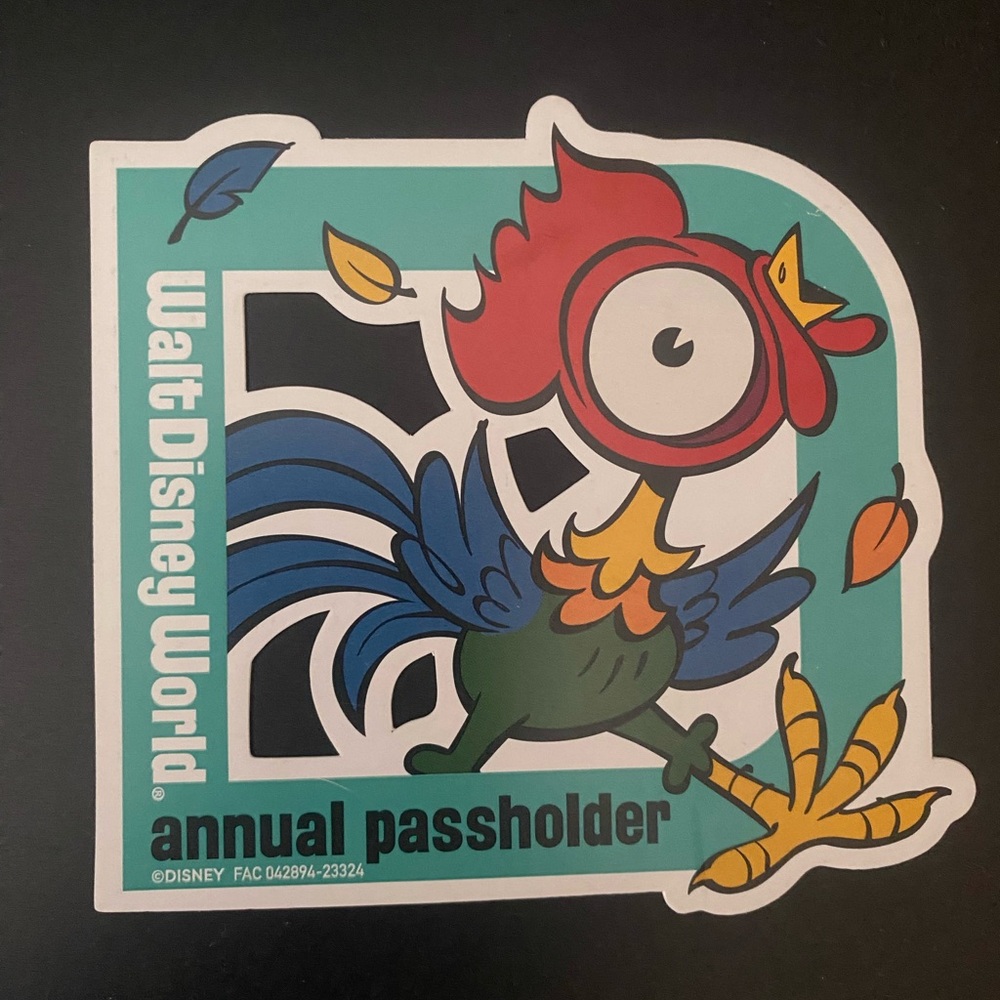 Disney Walt Disney World Annual Passholder Magnets